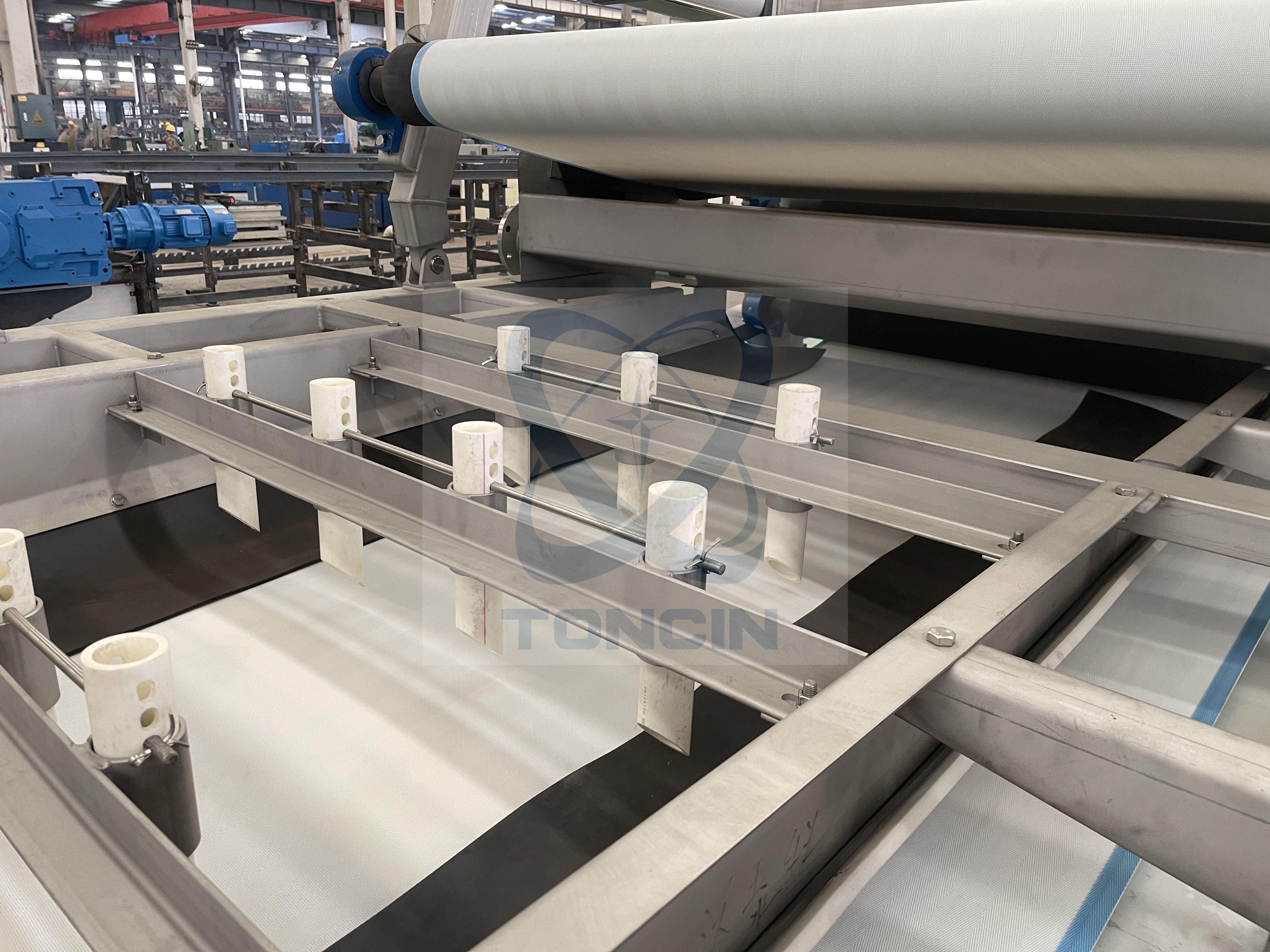 Filtro prensa de correia 