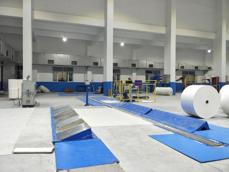 Sistema de embalagem de cilindro de papel 