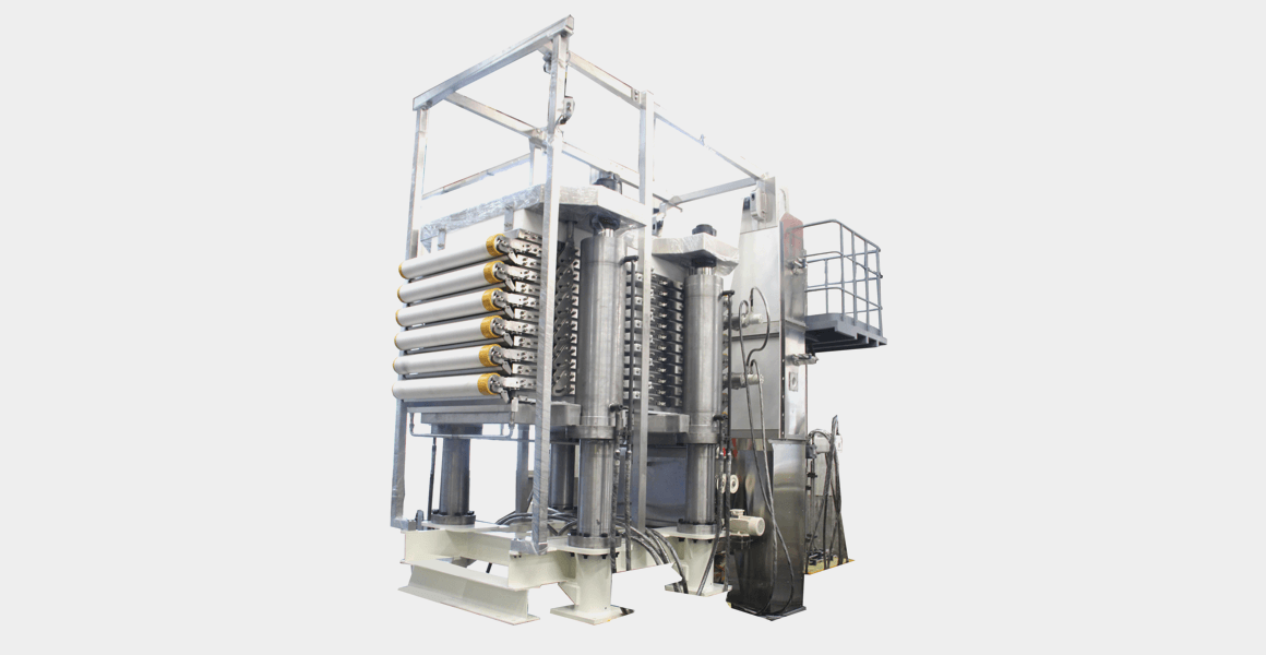 Funcionalidade de lavagem de bolo de filtro em filtro-prensa de torre: desidratação aprimorada