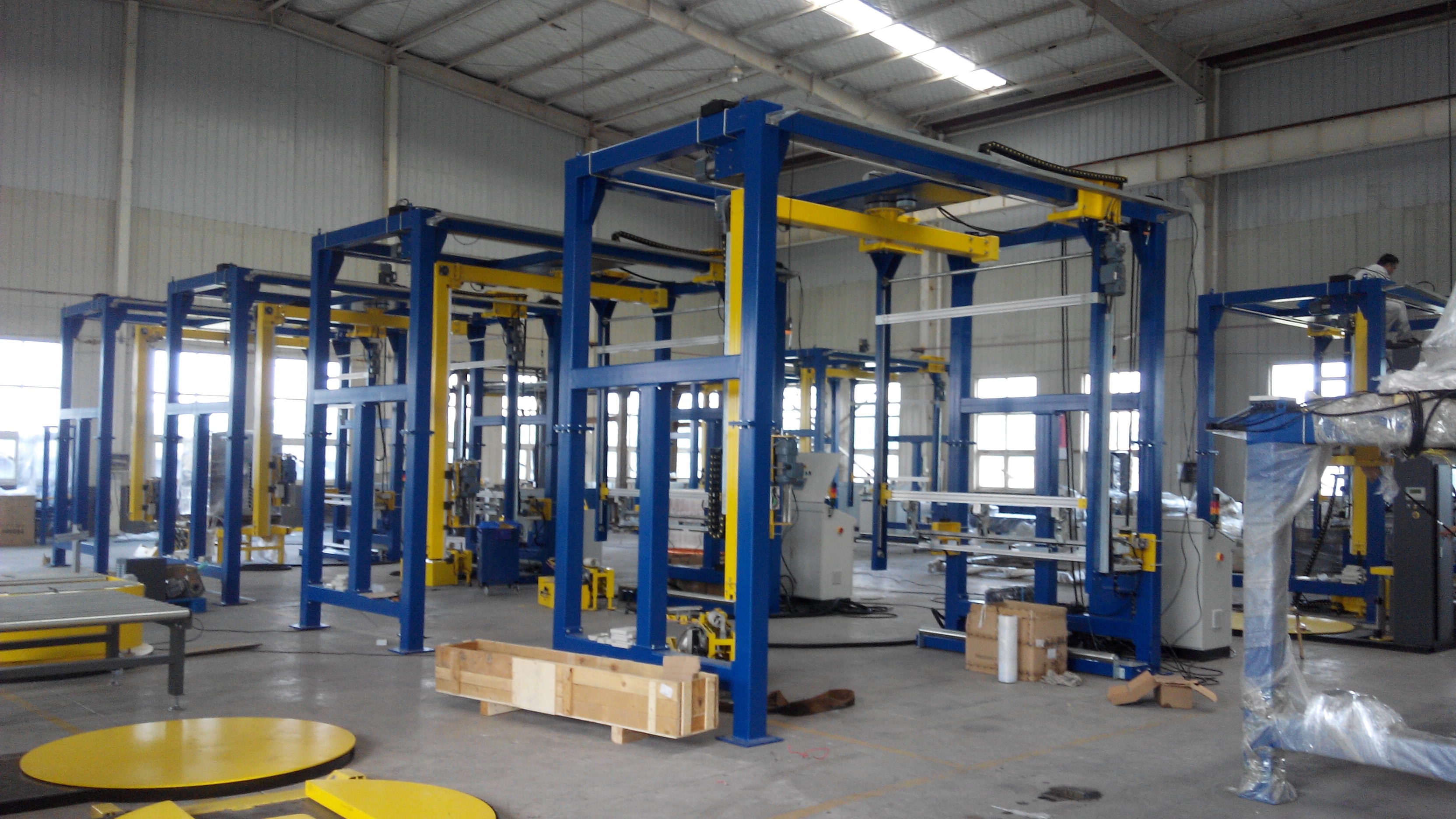 m&aacute;quina de embrulhar rotativa