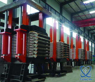 TONCIN HVPF Filtro automático vertical Pressione para a indústria de bateria de lítio