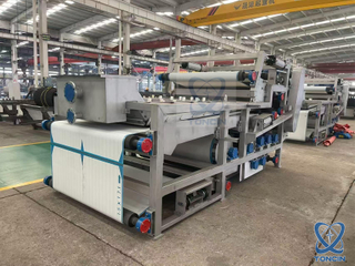 Prensa de filtro de correia de desidratação avançada para uso industrial