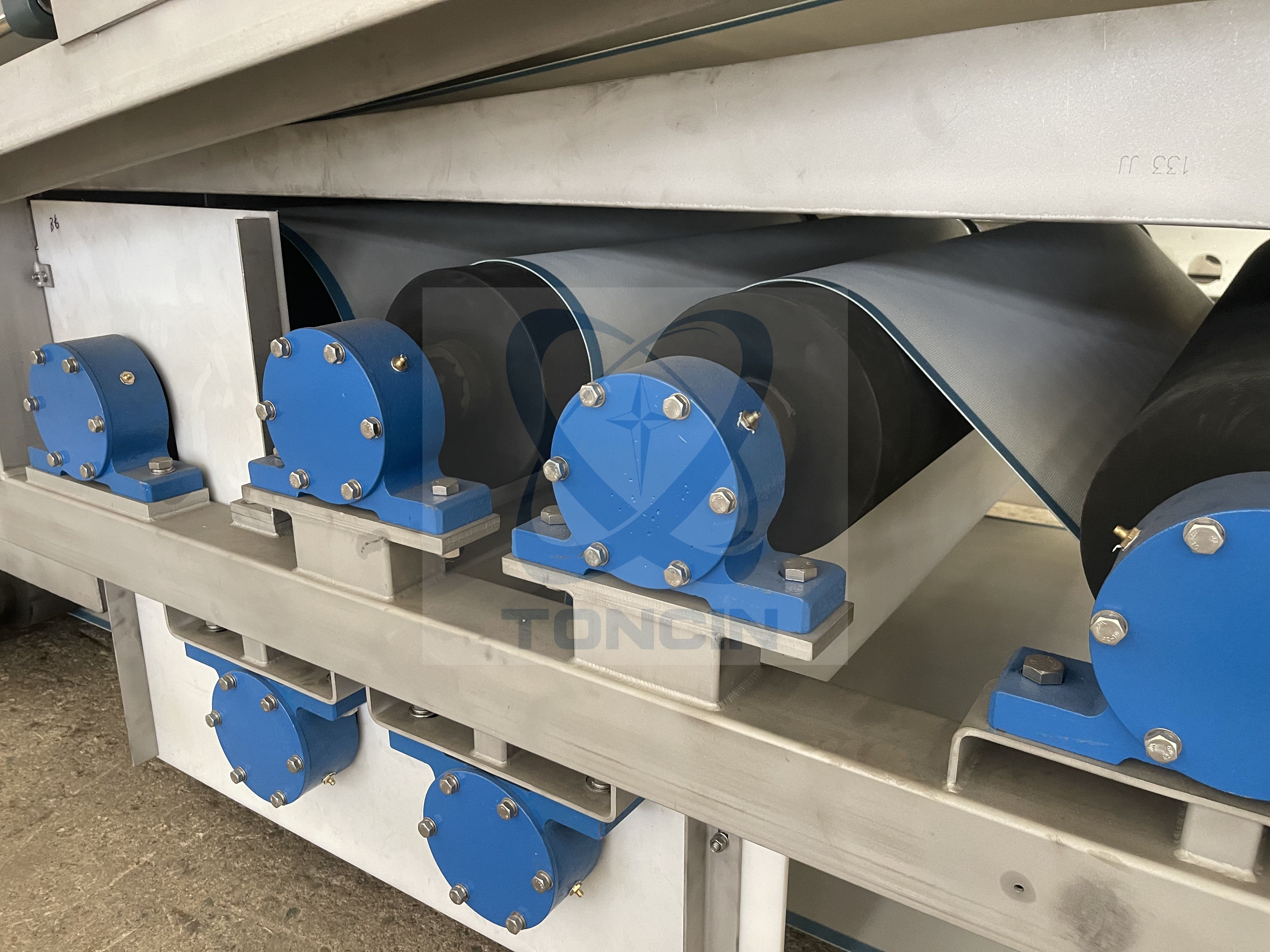 Filtro prensa de correia