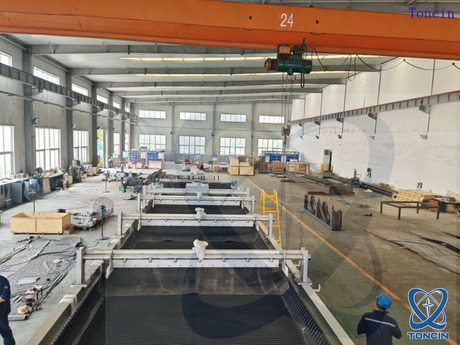 Filtro de correia de vácuo horizontal de trabalho contínuo de alta eficiência